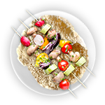 Vegetable Kebab 