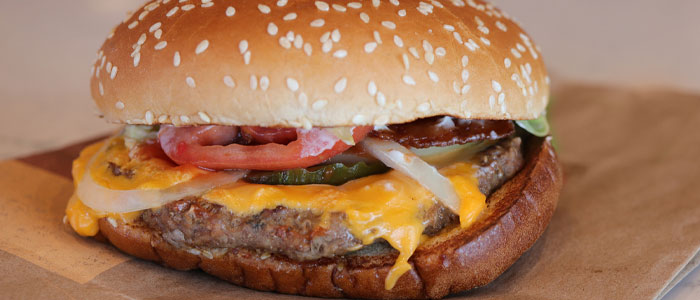 1/4 Punder Burger With Cheese - Regular 