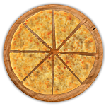 Garlic Pizza With Cheese 