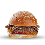 Turkish Burger (1/4 Pounder With Donner) - Regular 