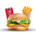 Chicken Burger - Burger Meal 