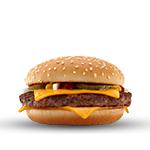 1/2 Pounder Burger With Cheese - Regular 