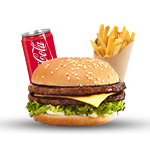 1/2 Pounder Burger - Meal Burger 