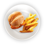 Kids Burger & Chips 
